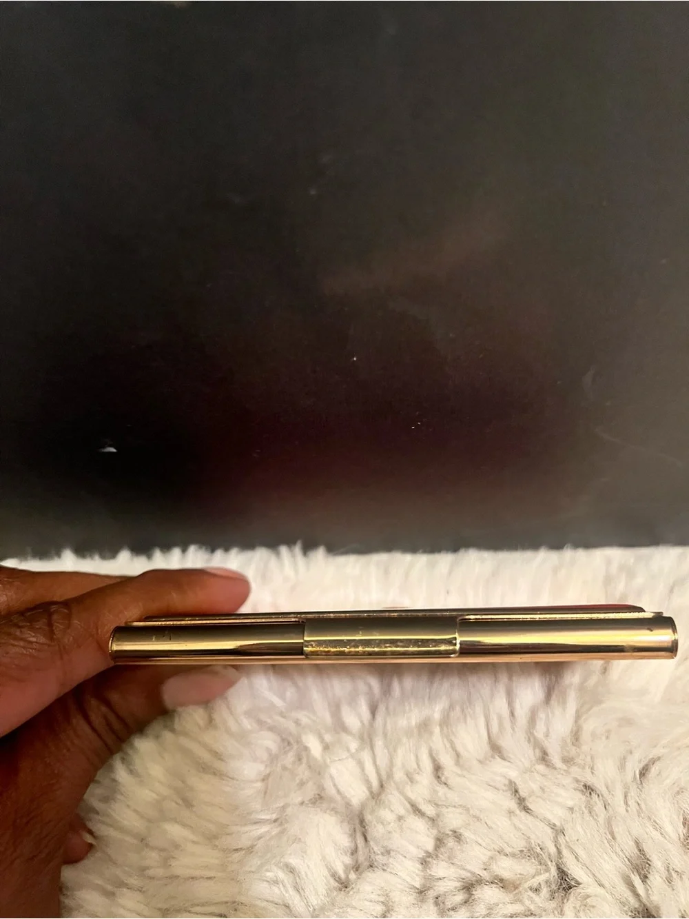 kate spade one in a million Red and Gold Card Holder Case